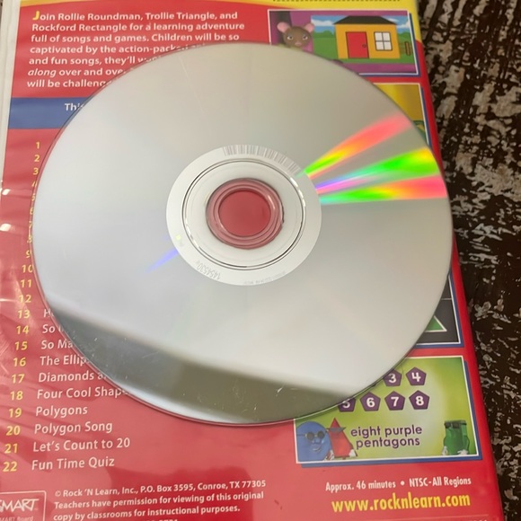 Rick n learn dvd colors shapes and counting - Picture 3 of 3